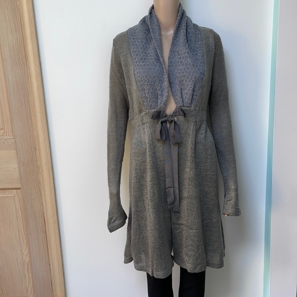 Hazel cardigan Black & Gray Knit
